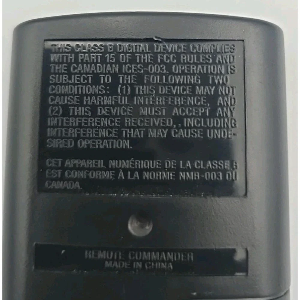 Genuine Sony Remote RMT-814 for Handycam Camcorder VCR Wireless Controller Black